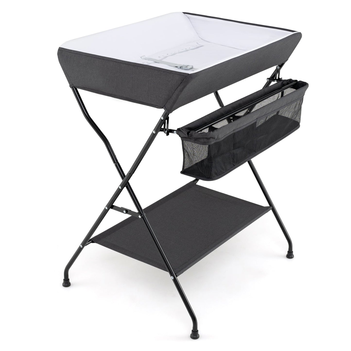 Gbruno Folding Diaper Changing Table - Black