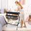 Gbruno Folding Diaper Changing Table - Black