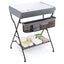Premium Folding Diaper Changing Table - Gray