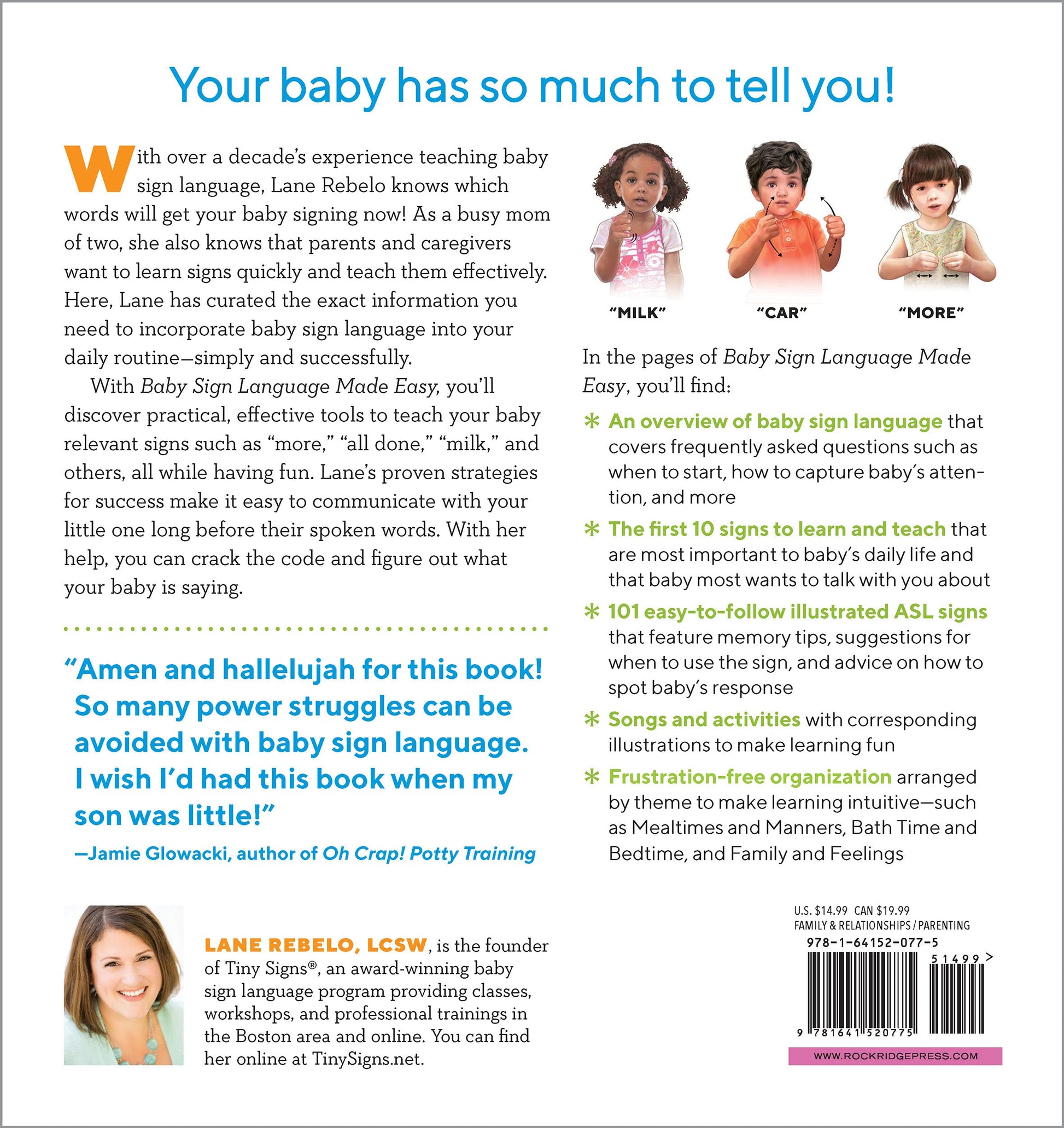 Essential Baby Sign Language: 101 Signs for Early Communication (Spiral Bound) - Korvel