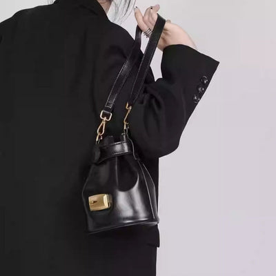Bolso de Cubo de Un Hombro de Diseño Original Muchuanka