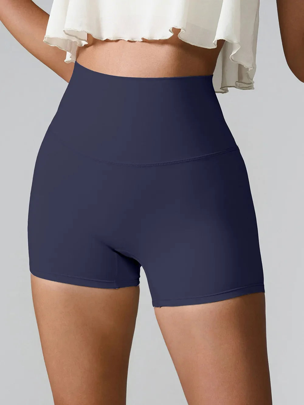 Shorts de sport taille haute premium