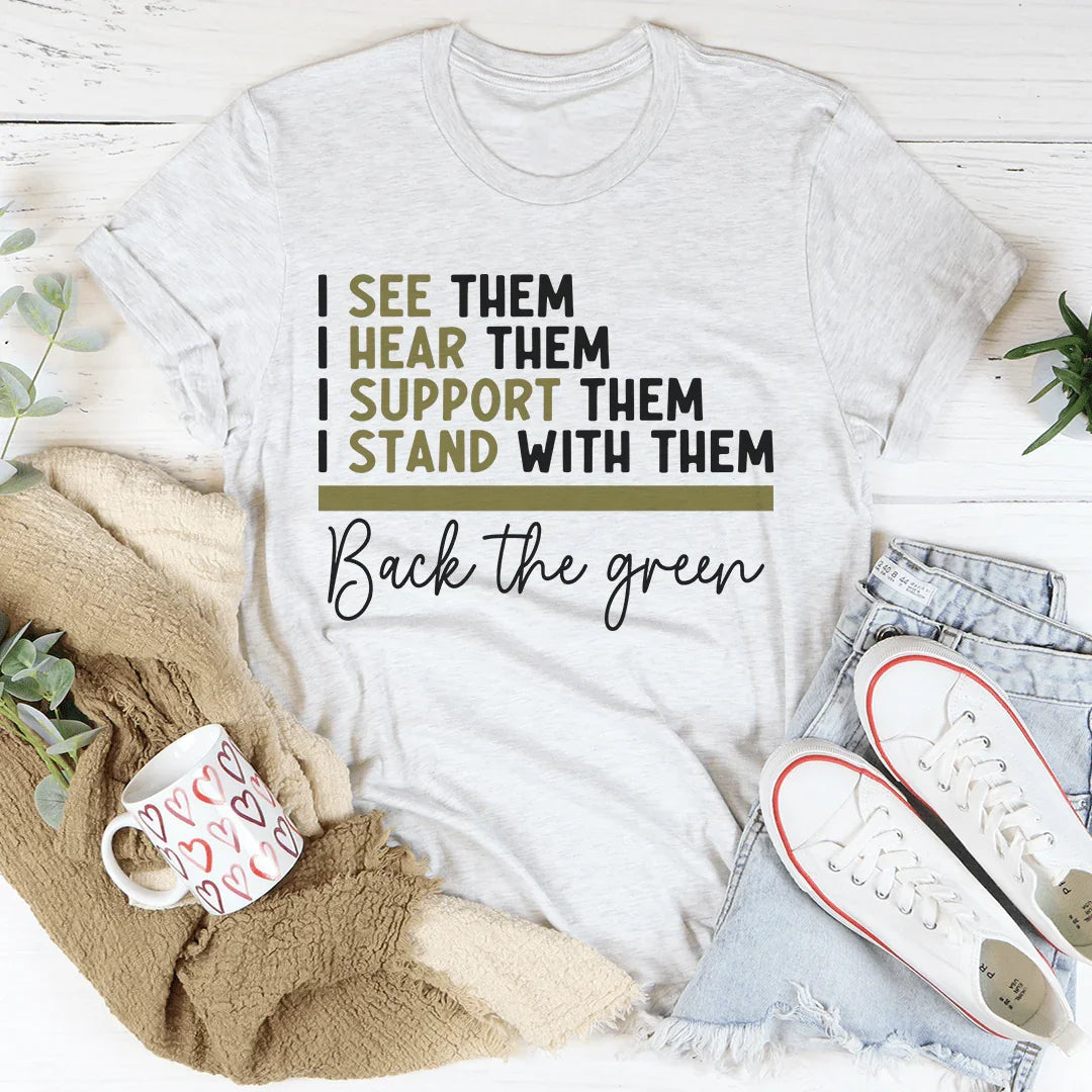 De vuelta a la camiseta verde