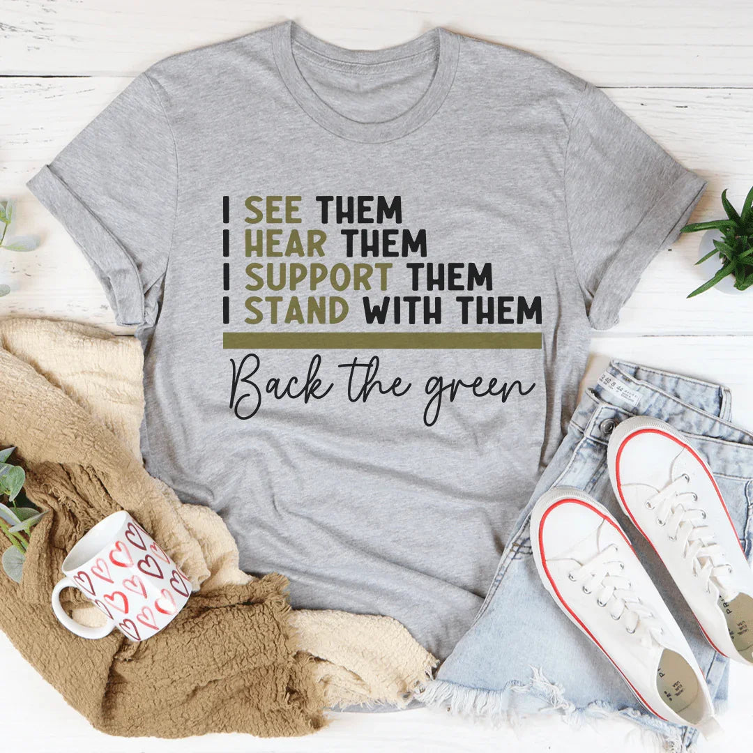 De vuelta a la camiseta verde