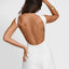 Backless Wide Strap Mini Dress - Korvel
