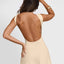 Backless Wide Strap Mini Dress - Korvel