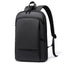 Backpack Ultra Thin Backpack Men's Expandable Large Capacity Business Multi-Function Computer Waterproof Backpack - Korvel