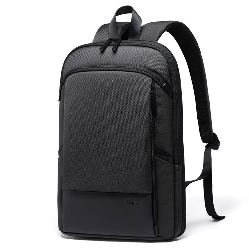 Backpack Ultra Thin Backpack Men's Expandable Large Capacity Business Multi-Function Computer Waterproof Backpack - Korvel