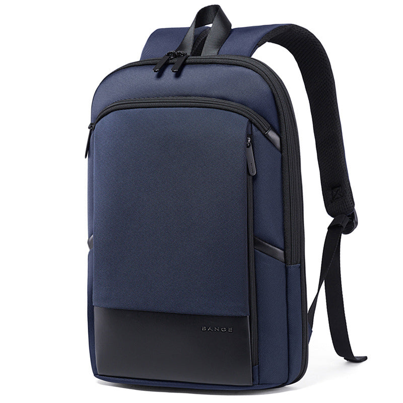 Backpack Ultra Thin Backpack Men's Expandable Large Capacity Business Multi-Function Computer Waterproof Backpack - Korvel