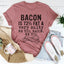 T-shirt Bacon Fat et Salty