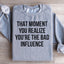 Sweatshirt Mauvais Influence