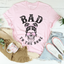 Camiseta de calavera linda "Mala hasta los huesos"