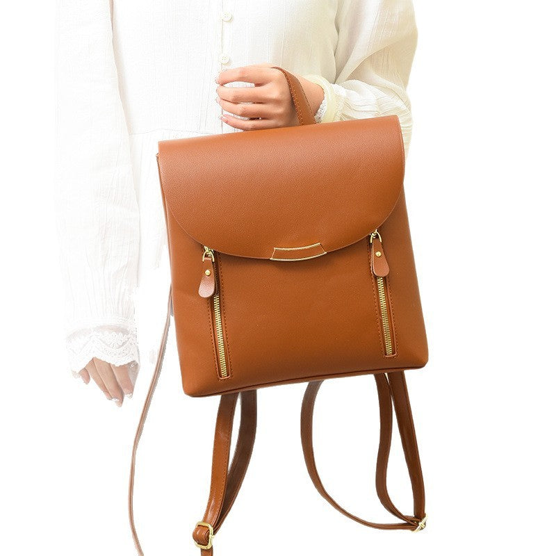 Sac de voyage en cuir souple pour femmes, grande capacité et à la mode