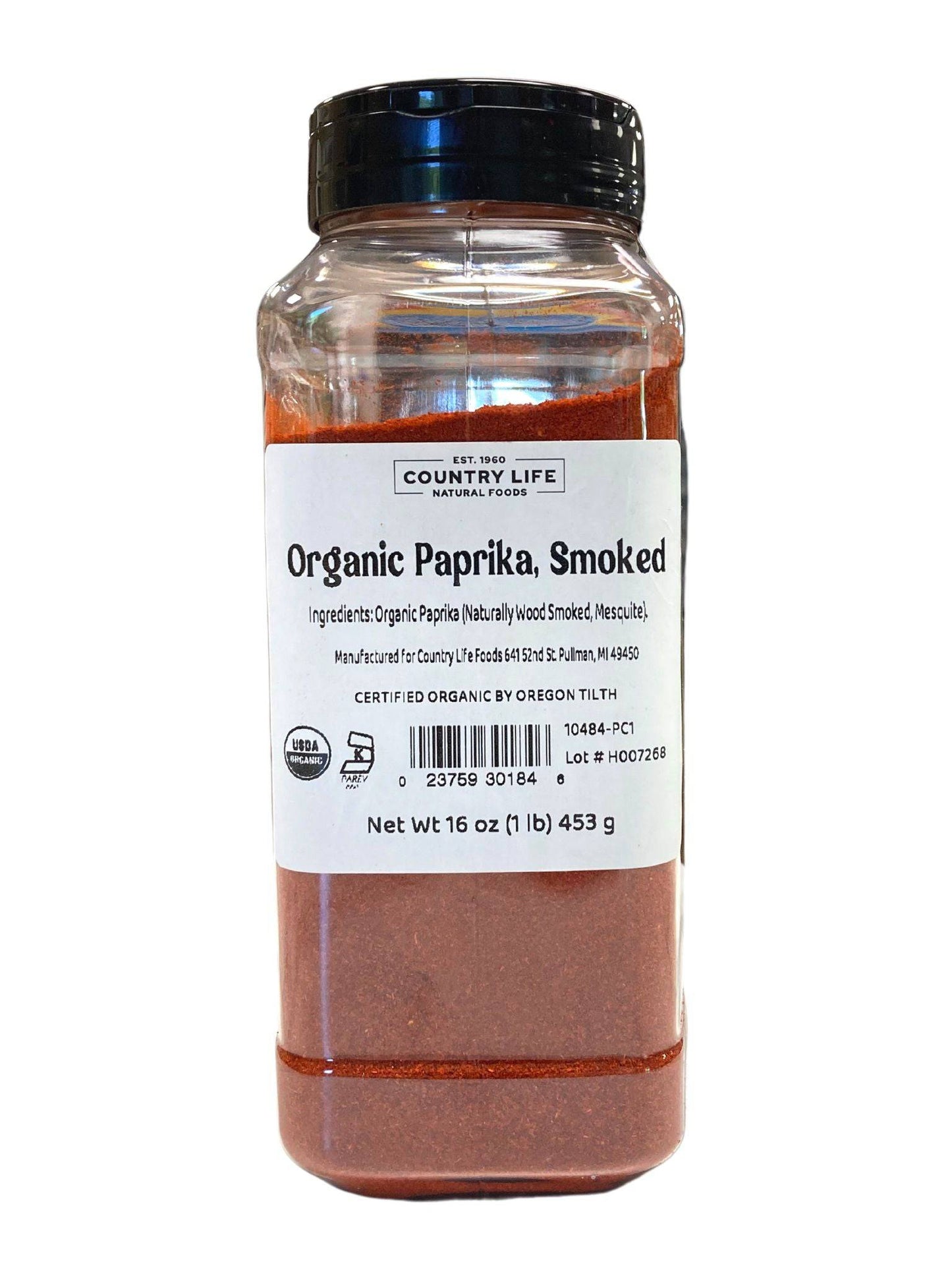 Organic Smoked Paprika – Mesquite Wood–Smoked | Country Life
