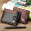 Baellerry Vintage Leather Hasp Small Wallet Coin Pocket Purse Card Holder Men Wallets Money Cartera Hombre Bag Male Clutch - Korvel
