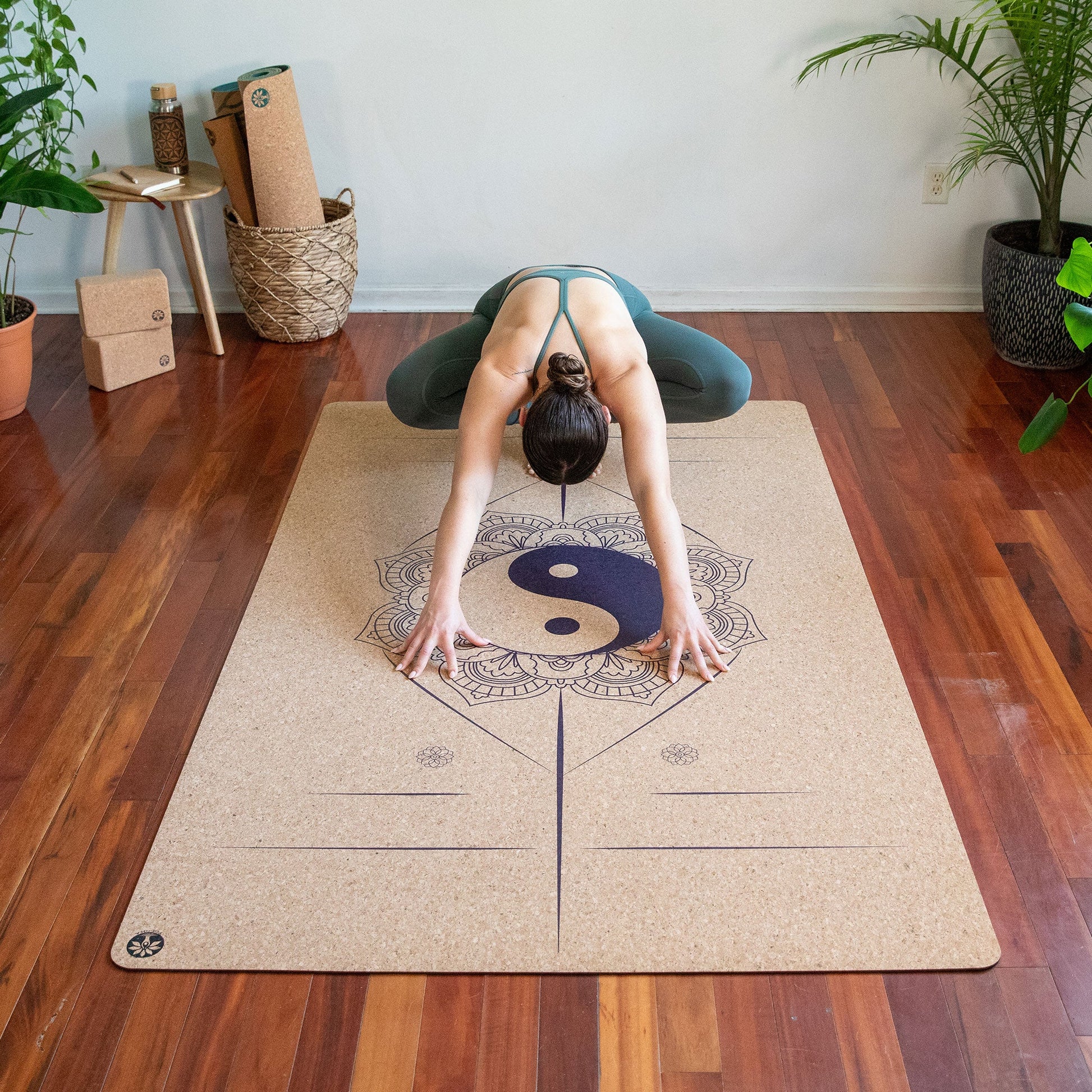 Nomad XL Eco-Friendly Cork Yoga Mat for Ultimate Comfort - Korvel