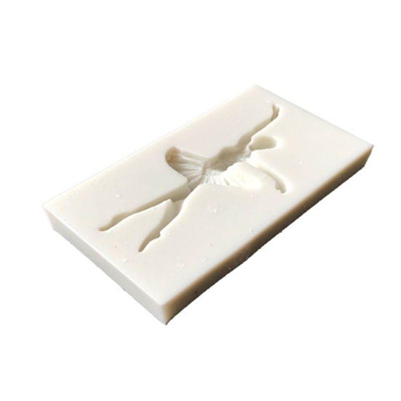 Molde de Silicona de Bailarina para Decoración de Pasteles