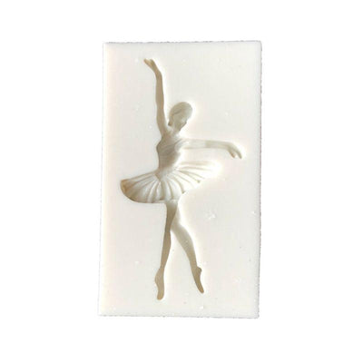 Ballet Girl Dancer Silicone Mold for Cake Decorating