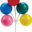 Grandes grappes de ballons aux couleurs primaires vives