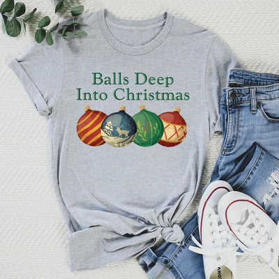 Christmas Humor Tee for Women