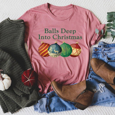 Christmas Humor Tee for Women