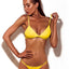Ribbed Tie Side Classic Bikini Set for Women