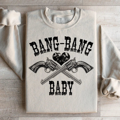 Bang Bang Baby Statement Sweatshirt