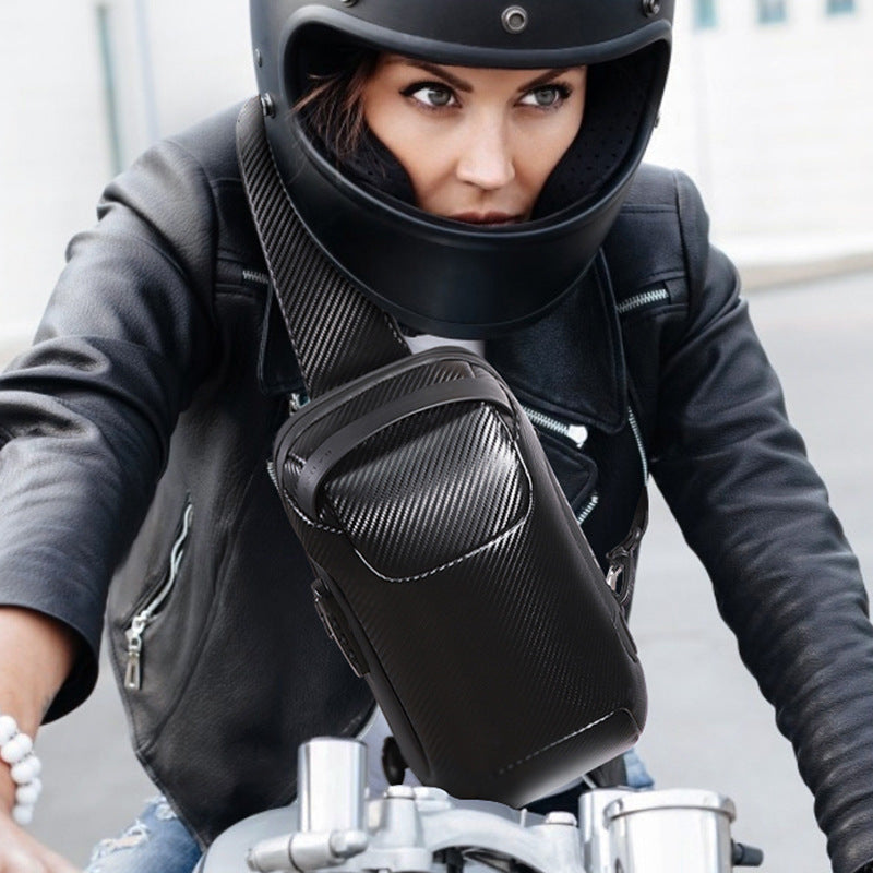 Sac à poitrine imperméable pour hommes Bange - Messenger professionnel haut de gamme