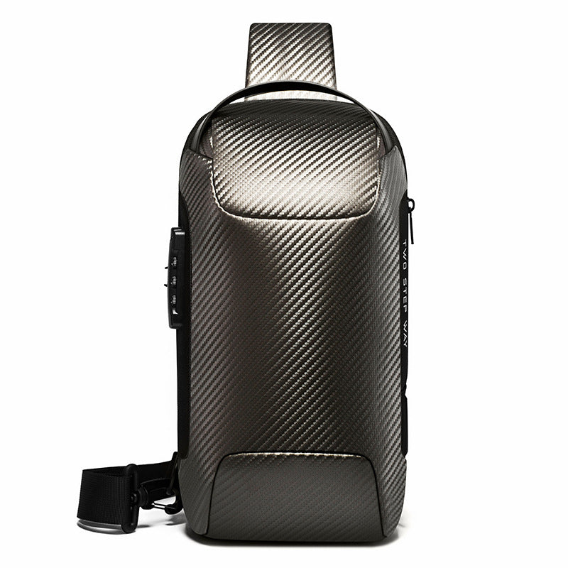 Sac à poitrine imperméable pour hommes Bange - Messenger professionnel haut de gamme