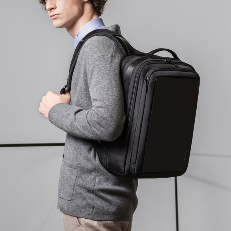 Bange New Trend Waterproof Men's Travel Backpack Large Capacity Business Computer Backpack College Student Schoolbag - Korvel