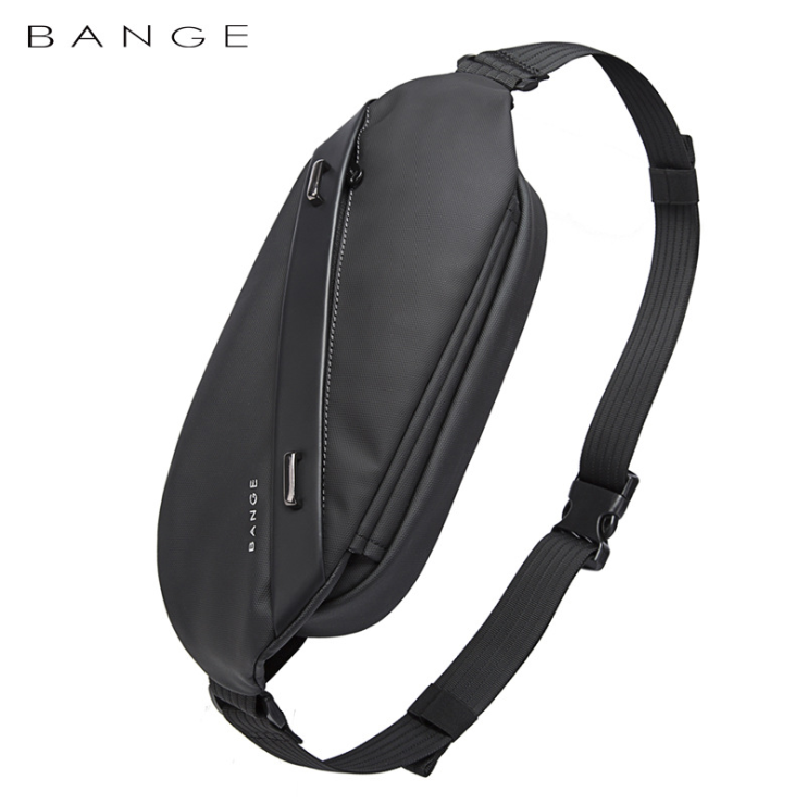 BANGE Outdoor Sport Men Sling Bags Crossbody Pack for Cell Phone Large Capacity Chest Bag Male Waterproof Single Pouch For Earphone - Korvel