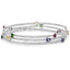 Pulsera de Plata Esterlina .925 de Múltiples Piedras de 3.88 Quilates