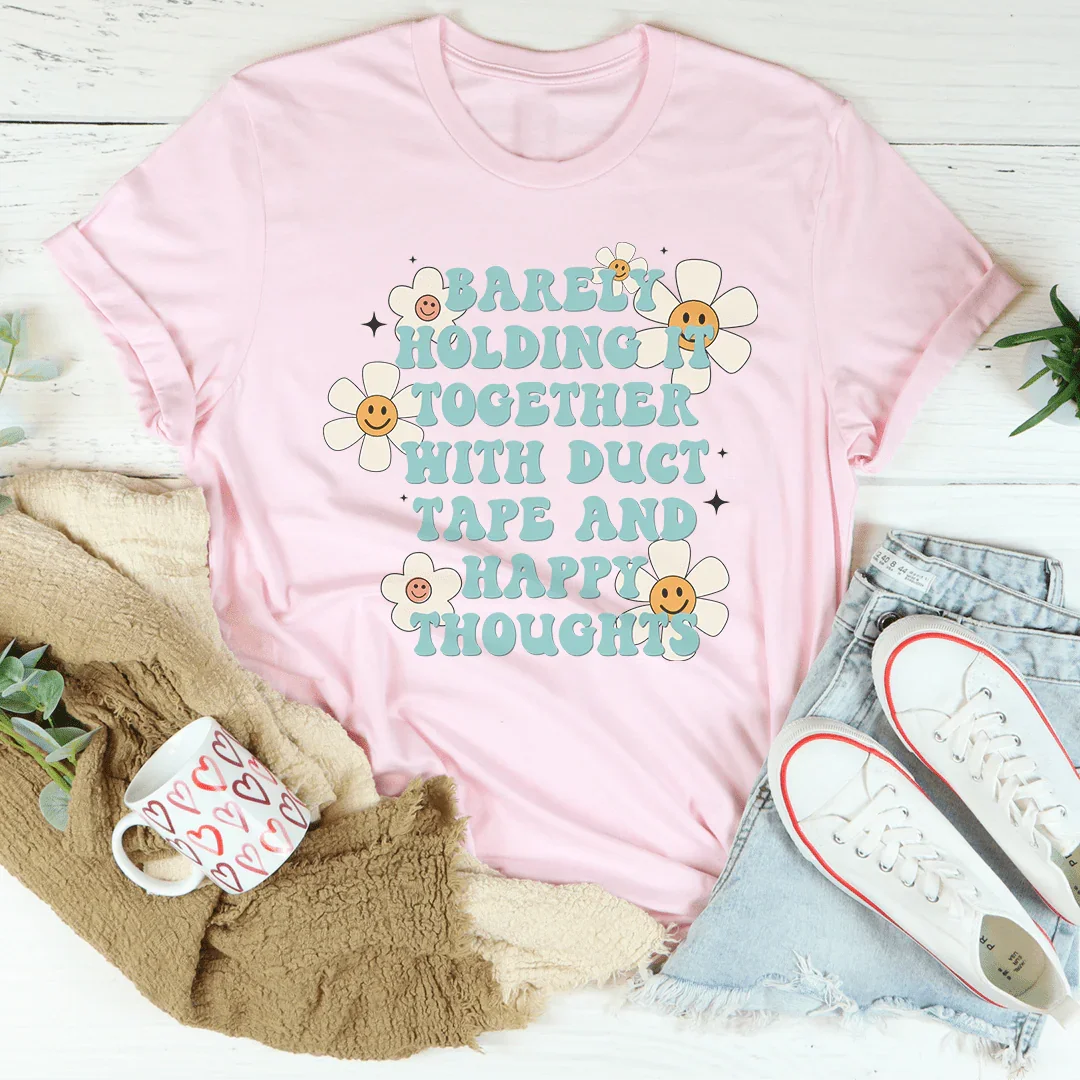 Camiseta Apenas manteniéndolo unido
