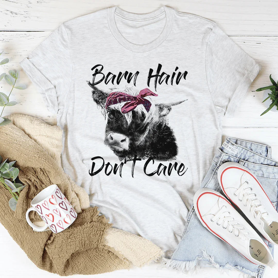 Camiseta "No me importa el pelo de granero"