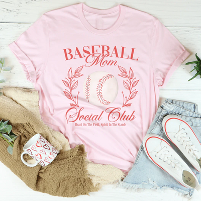 Camiseta del Club Social de Mamás de Béisbol