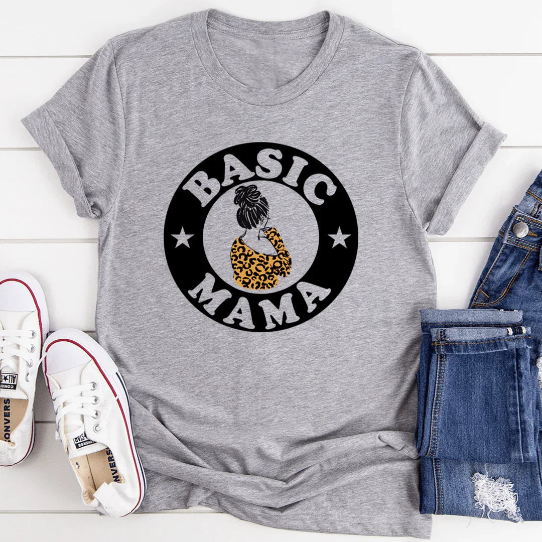 Basic Mama Tee - Everyday Comfort with a Touch of Sass