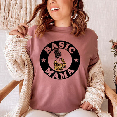 Basic Mama Tee - Everyday Comfort with a Touch of Sass