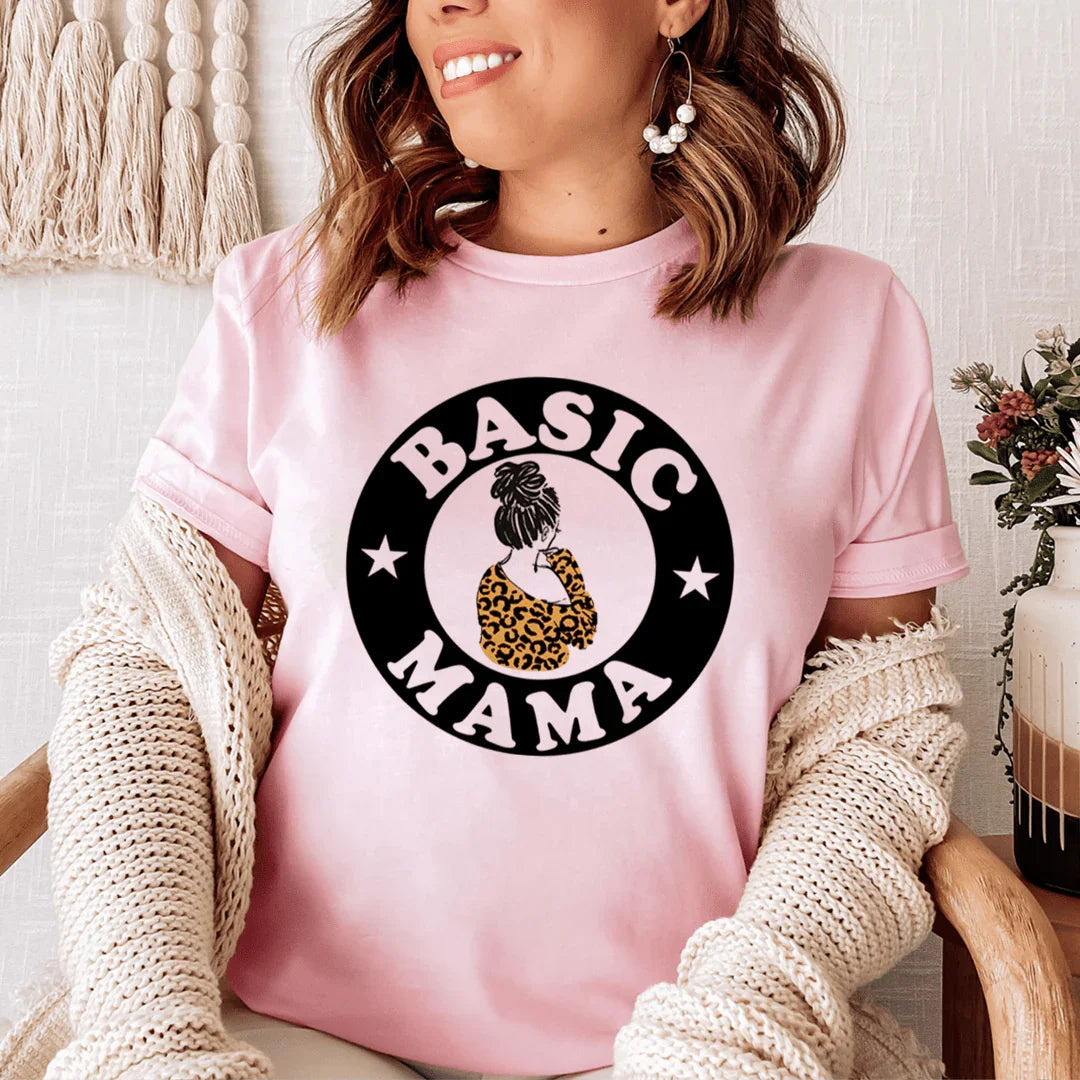 Basic Mama Tee - Everyday Comfort with a Touch of Sass