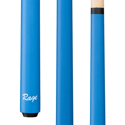 Rage Electric Blue Youth Billiard Cue Stick - Korvel