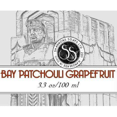Shannons Soaps Bay Patchouli Grapefruit Post-Shave Splash 100ml