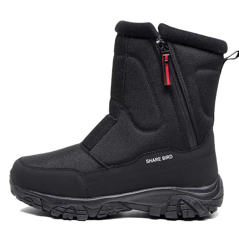 Botas de Nieve Gruesas para Hombre para el Invierno al Aire Libre