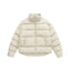 Solid Color Puffer Jacket for Men and Women