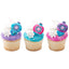 Christmas Bauble Cupcake Rings - 12ct. - Korvel