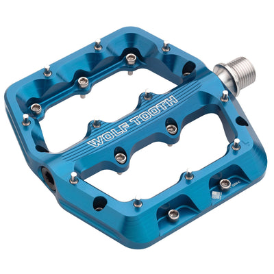 Wolf Tooth Components Waveform Platform Pedal - Small Blue