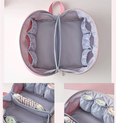 Multifunctional Travel Underwear Storage Organizer Pouch