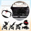 Carrito de Viaje Premium para Niños Pequeños con Capota - Negro