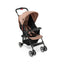 Carrito de Viaje Premium para Niños Pequeños con Capota - Café