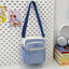 Stylish Contrast Color Crossbody Bag for Students