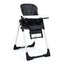 Silla alta ajustable 4 en 1 y asiento elevador - Negro