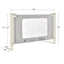 Adjustable Bed Rail Guard for Toddlers - 59 Inch Safety Rail
